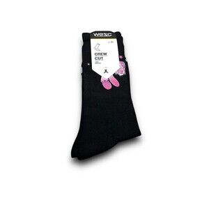 WESC Unisex Quick Dry Crew Cut Socks - L/XL(W: 11-15.5, M: 9.5-14)